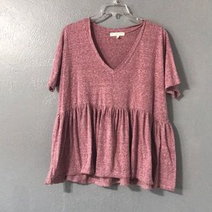 UO peplum tee